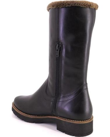 BOTA PITILLOS 10780 PIEL NEGRA CON FORRO INTERIOR NEGRO