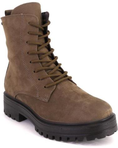 BOTAS IMAC 857518 DE NOBUK MARRÓN CON CORDONES MARRON