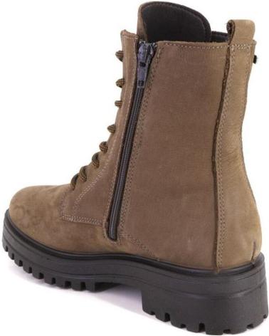BOTAS IMAC 857518 DE NOBUK MARRÓN CON CORDONES MARRON