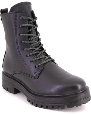 BOTAS IMAC 857518 DE NOBUK NEGRO CON CORDONES NEGRO
