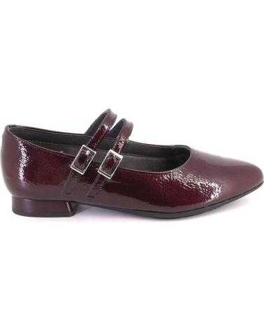 PITILLOS 10840 MARY JANES DE MUJER BURDEOS