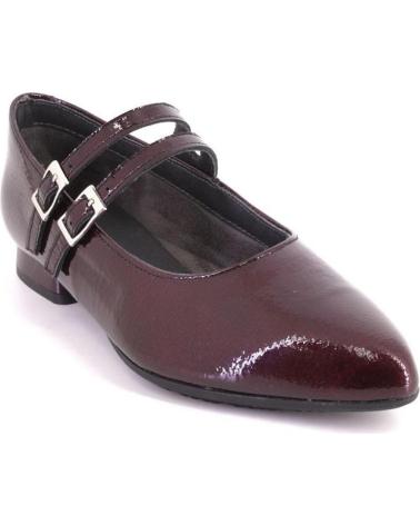 PITILLOS 10840 MARY JANES DE MUJER BURDEOS