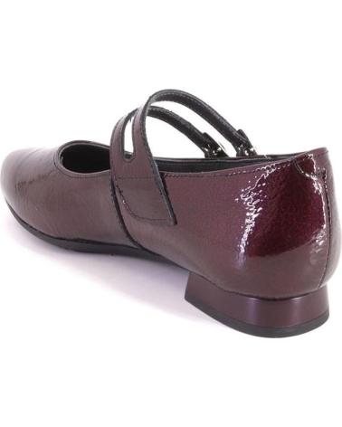 PITILLOS 10840 MARY JANES DE MUJER BURDEOS