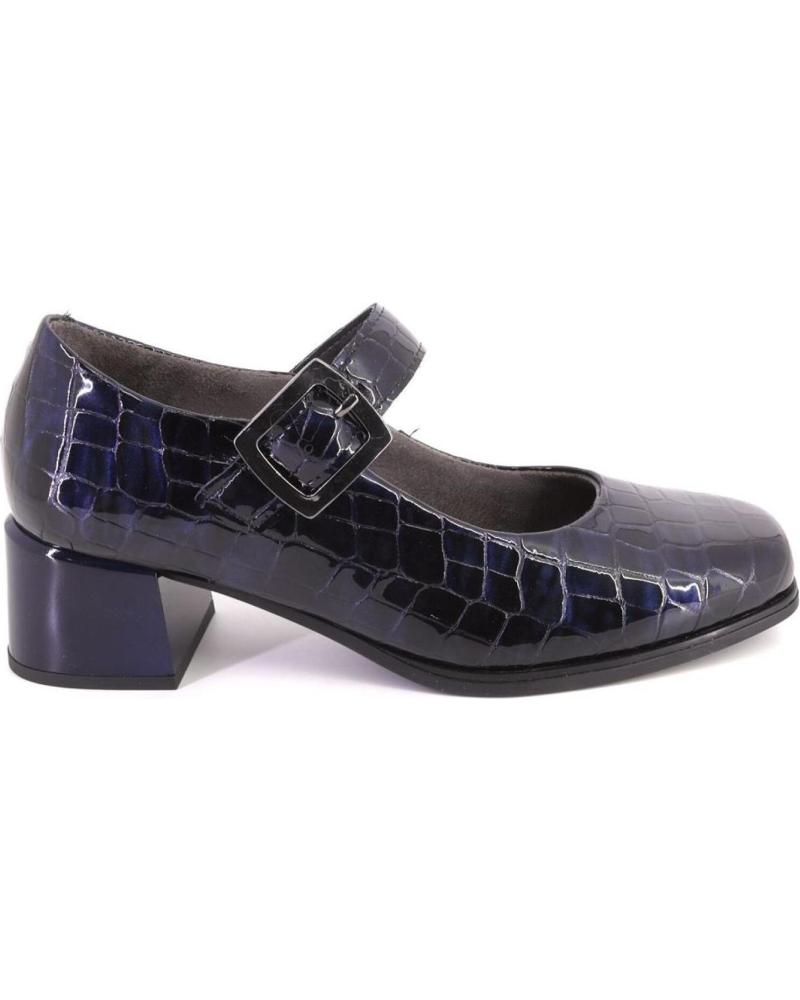 PITILLOS 10821 PATENT LEATHER MARY JANES NAVY BLUE AZUL MARINO