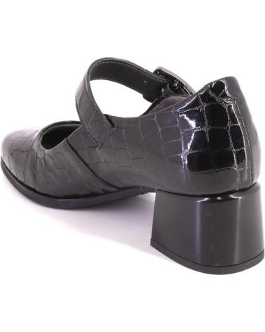 PITILLOS 10821 PATENT LEATHER MARY JANES BLACK NEGRO