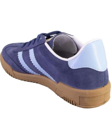 POTOMAC ROAL 35004 - SNEAKERS CASUAL IN CAMOSCIO BLU JEANS AZUL JEANS