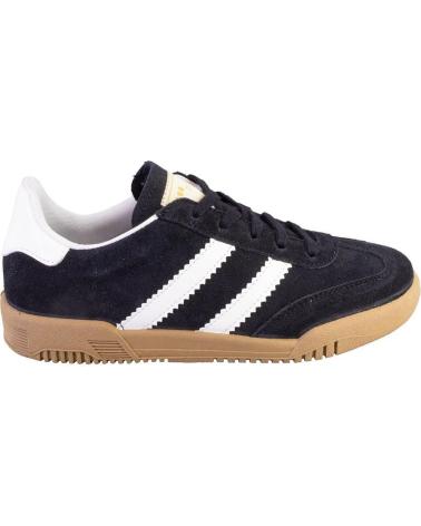 POTOMAC ROAL 35004 - SNEAKERS CASUAL IN CAMOSCIO NERO NEGRO