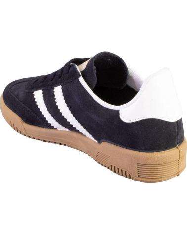 POTOMAC ROAL 35004 - SNEAKERS CASUAL IN CAMOSCIO NERO NEGRO