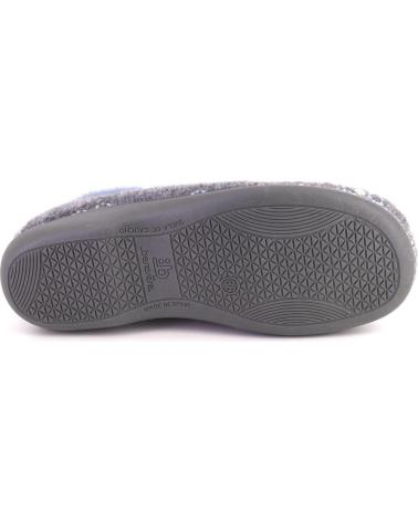 BEREVERE 5063 GREY AND BLUE HOUSE SLIPPERS GRIS Y AZUL