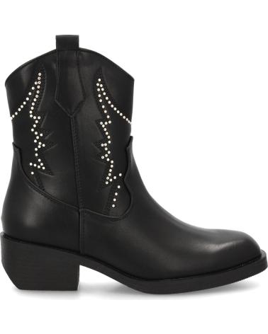 BOTIM ESTILO COWBOY SPORT3PUNTO0 YZ25-14 PRETO COM DETALHES METÁLICOS VARIOS COLORES