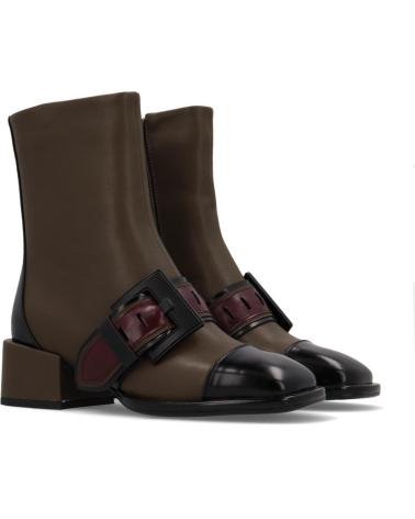 BOTINES NOA HARMON BORGO MARRÓN MARRON
