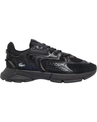 LACOSTE L003 NEO SNEAKERS UNISEX NERE NEGRO