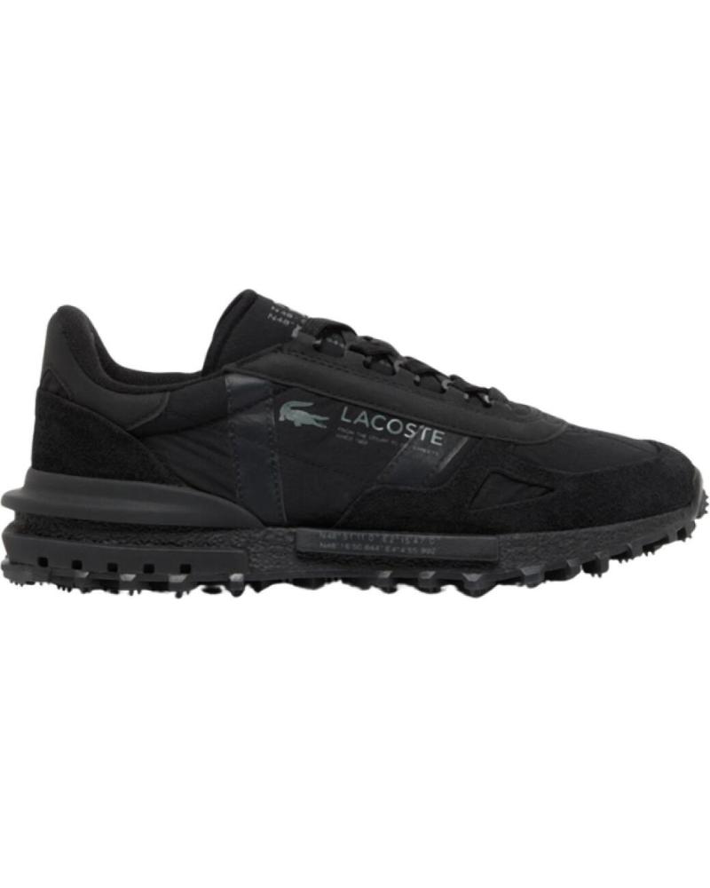 LACOSTE ELITE ACTIVE SNEAKERS NERE NEGRO
