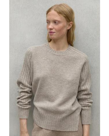 ECOALF EUCALIPTOALF ROUND K SWEATER SAND BROWN SAND