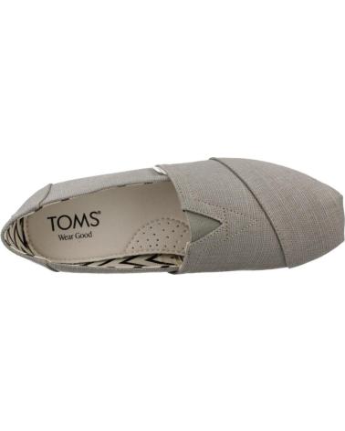 ESPADRILLAS TOMS 10021903T GRIGIO GREY