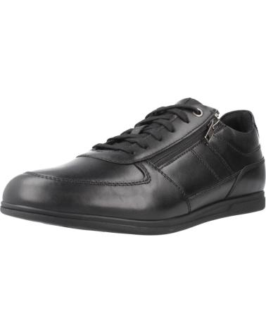 GEOX ZAPATILLAS HOMBRE MODELO U RENAN COLOR NEGRO C9999