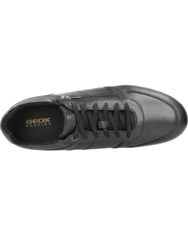 GEOX ZAPATILLAS HOMBRE MODELO U RENAN COLOR NEGRO C9999