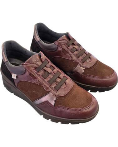 LAURA AZAÑA LA26204BI FREIZEIT-SNEAKER COMBI BRAUN VARIOS COLORES