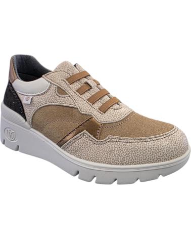 SNEAKERS LAURA AZAÑA LA26204BI COMBI BEIGE VARIOS COLORES
