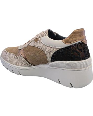 SNEAKERS LAURA AZAÑA LA26204BI COMBI BEIGE VARIOS COLORES