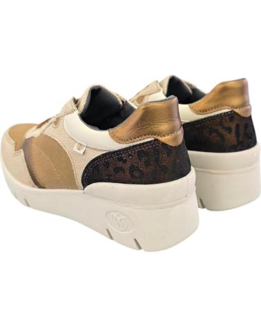 SNEAKERS LAURA AZAÑA LA26204BI COMBI BEIGE VARIOS COLORES