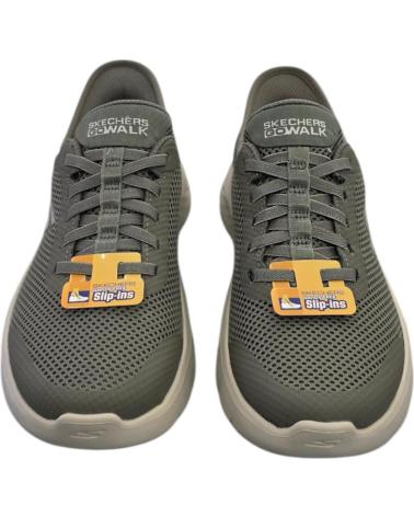 SKECHERS DEPORTIVO MUJER FITNESS GO WALK FLEX SLIP INS VARIOS 124836 VERDE