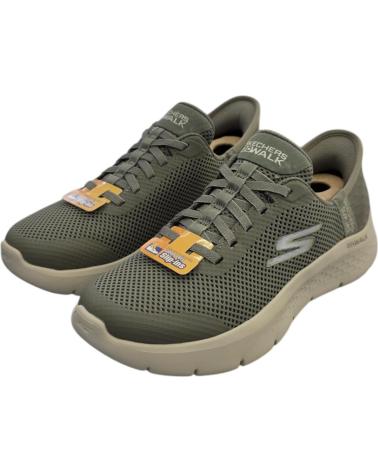 SKECHERS DEPORTIVO MUJER FITNESS GO WALK FLEX SLIP INS VARIOS 124836 VERDE
