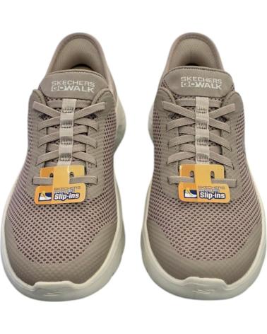 SKECHERS SLIP-INS GO WALK FLEX TAUPE 124836-TPE VARIOS COLORES