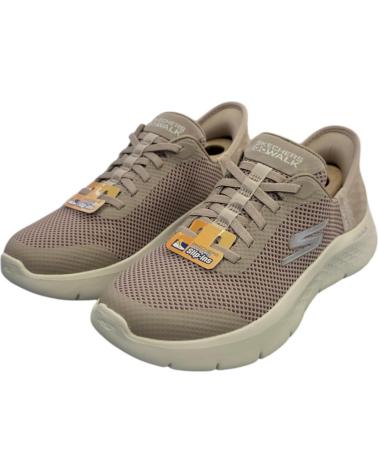 SKECHERS SLIP-INS GO WALK FLEX TAUPE 124836-TPE VARIOS COLORES