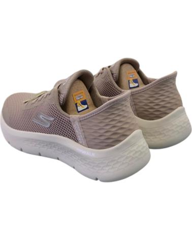 SKECHERS SLIP-INS GO WALK FLEX TAUPE 124836-TPE VARIOS COLORES