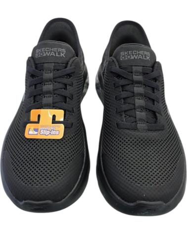 SKECHERS SLIP-INS GO WALK FLEX BLACK 124836-BBK VARIOS COLORES
