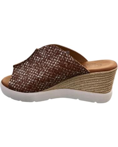 FANNY VALERO WEDGE MULE 207 WALNUT VARIOS COLORES