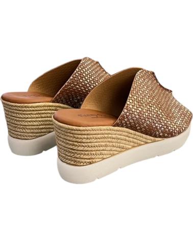 FANNY VALERO WEDGE MULE 207 WALNUT VARIOS COLORES