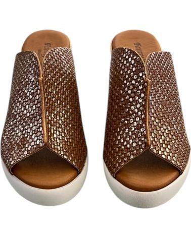 FANNY VALERO WEDGE MULE 207 WALNUT VARIOS COLORES