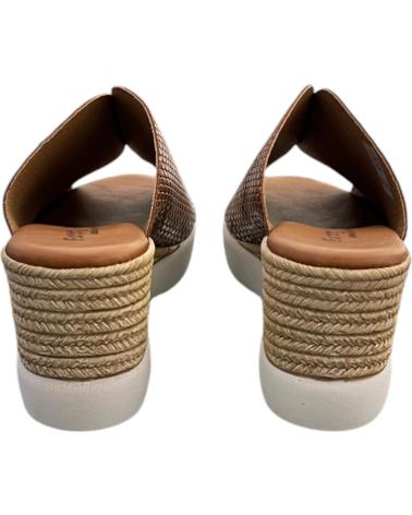 FANNY VALERO WEDGE MULE 207 WALNUT VARIOS COLORES