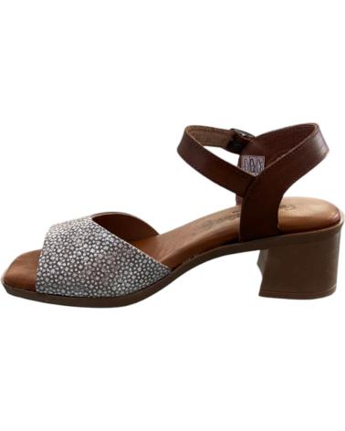 FANNY VALERO HEELED SANDAL 1203 TAUPE VARIOS COLORES