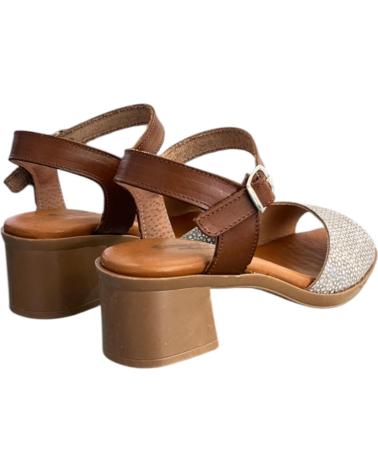 FANNY VALERO HEELED SANDAL 1203 TAUPE VARIOS COLORES