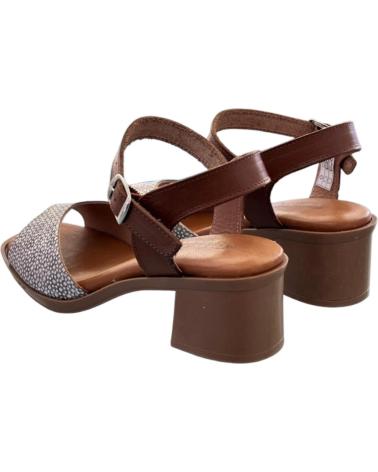 FANNY VALERO HEELED SANDAL 1203 TAUPE VARIOS COLORES