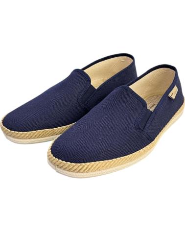 POTOMAC ESPADRILLES 550 MARINE FISCHGRÄTMUSTER MIT GUMMIZÜGEN VARIOS COLORES