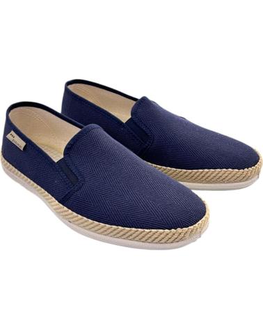 POTOMAC ESPADRILLES 550 MARINE FISCHGRÄTMUSTER MIT GUMMIZÜGEN VARIOS COLORES
