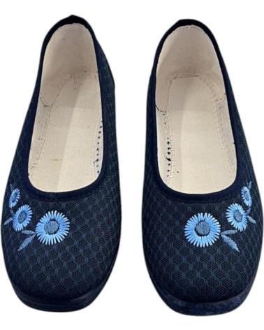 ALCALDE CHAUSSONS 300 MARINE AVEC BRODERIE FLORALE VARIOS COLORES