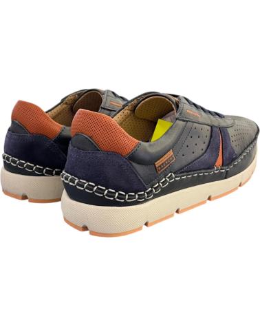 SNEAKERS CASUAL BAERCHI 2704 NAPPA BLU MARINO VARIOS COLORES