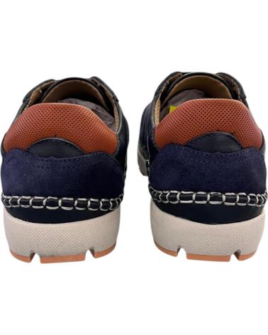 SNEAKERS CASUAL BAERCHI 2704 NAPPA BLU MARINO VARIOS COLORES
