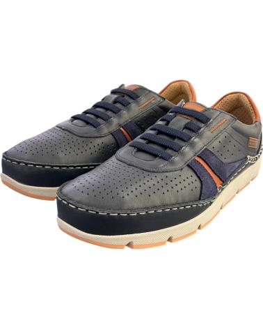 SNEAKERS CASUAL BAERCHI 2704 NAPPA BLU MARINO VARIOS COLORES