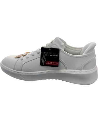 SKECHERS SLIP-INS COURT BREAK-DOUBLE VENTED BIANCO 183177-WHT VARIOS COLORES