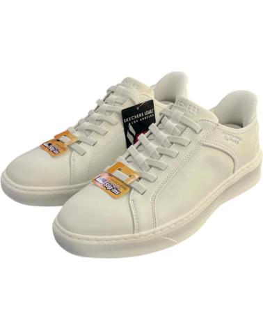 SKECHERS SLIP-INS COURT BREAK-DOUBLE VENTED BIANCO 183177-WHT VARIOS COLORES