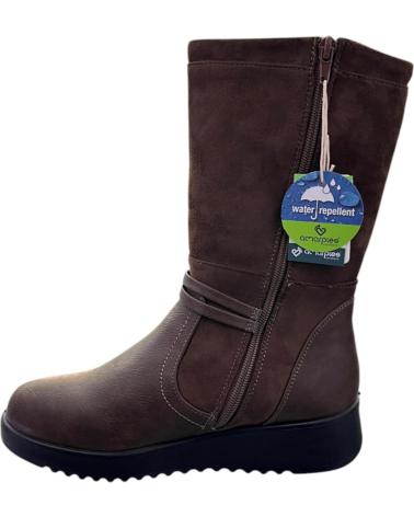 AMARPIES BOTA MUJER AJH25478 TABACO VARIOS COLORES