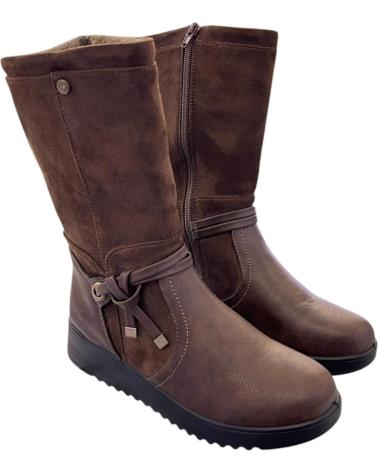 AMARPIES BOTA MUJER AJH25478 TABACO VARIOS COLORES