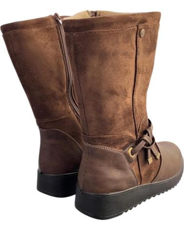AMARPIES BOTA MUJER AJH25478 TABACO VARIOS COLORES