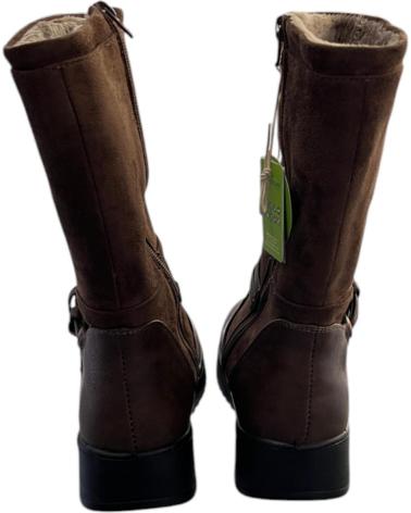 AMARPIES BOTA MUJER AJH25478 TABACO VARIOS COLORES